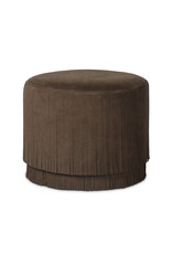 Rooney Ottoman, Nubuck Cigar