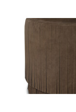 Rooney Ottoman, Nubuck Cigar