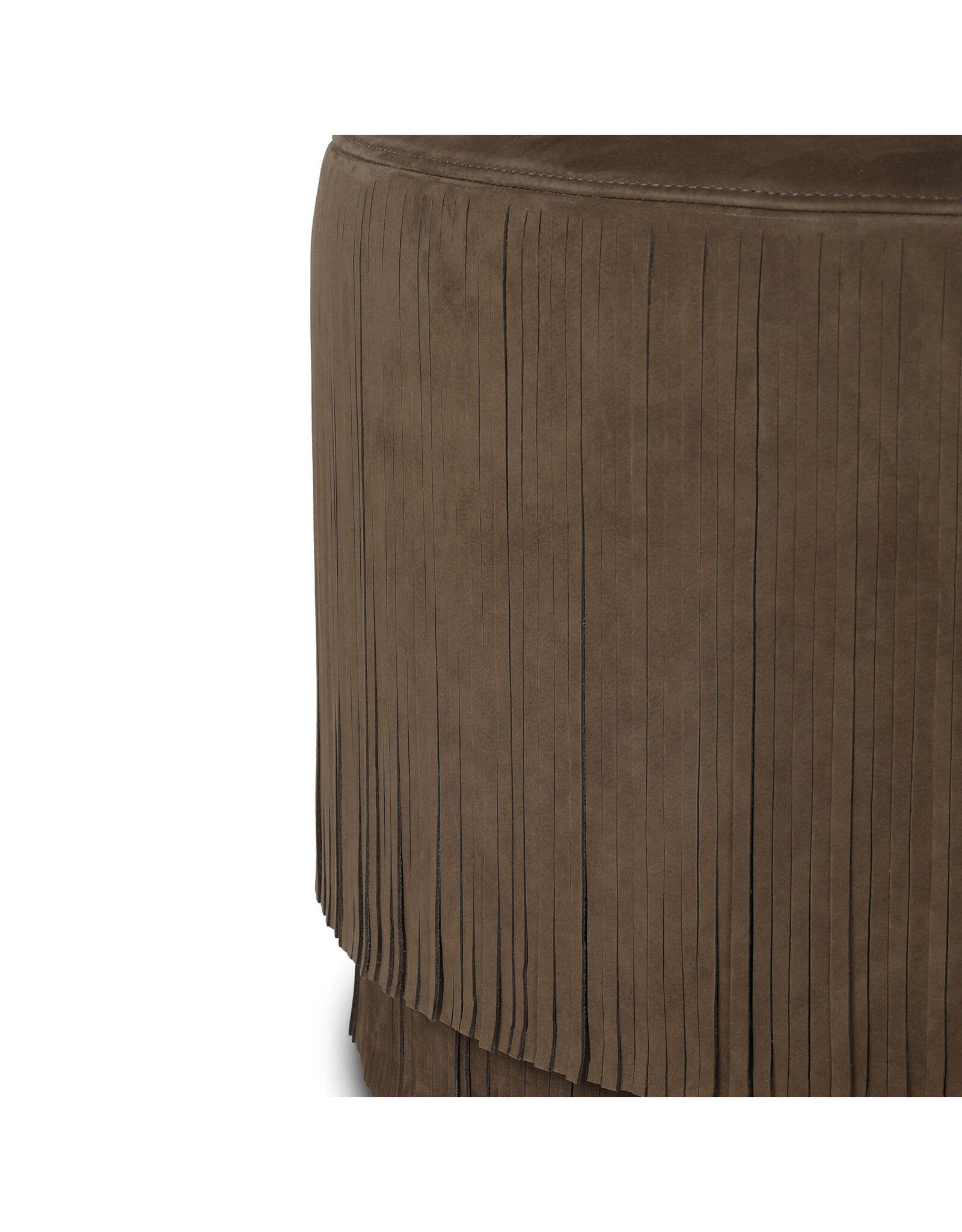 Rooney Ottoman, Nubuck Cigar