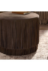 Rooney Ottoman, Nubuck Cigar