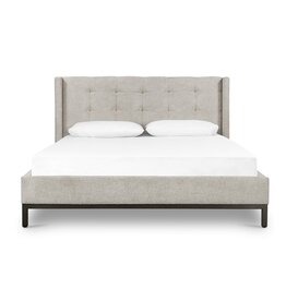 Newhall Bed in Plushtone Linen - Queen