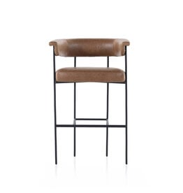 Carrie Bar Stool, Chaps Saddle