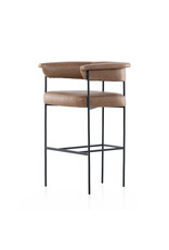 Carrie Bar Stool, Chaps Saddle