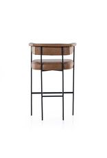 Carrie Bar Stool, Chaps Saddle