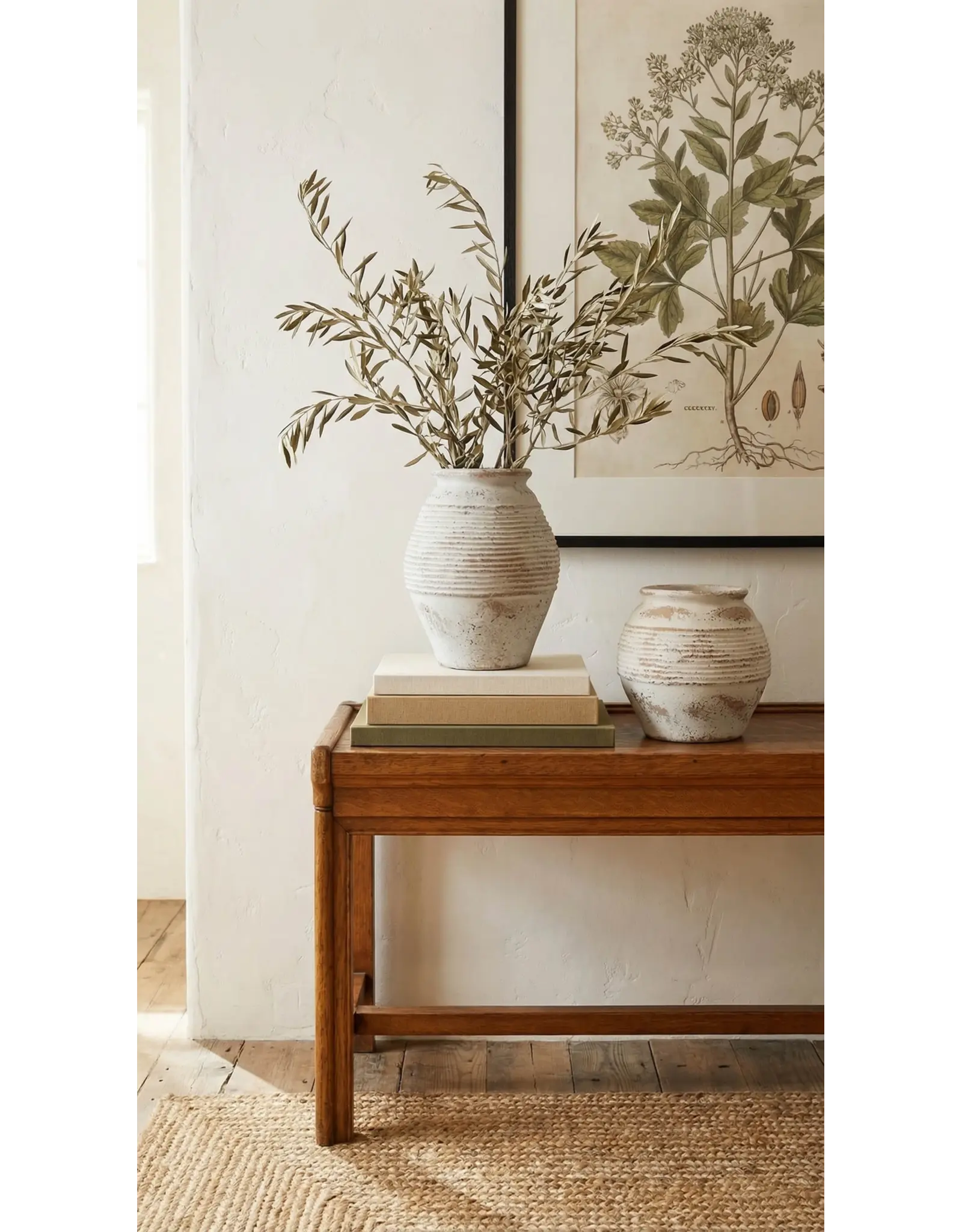 Terracotta Vase, Rustic Vintage Style - Toscana | Large
