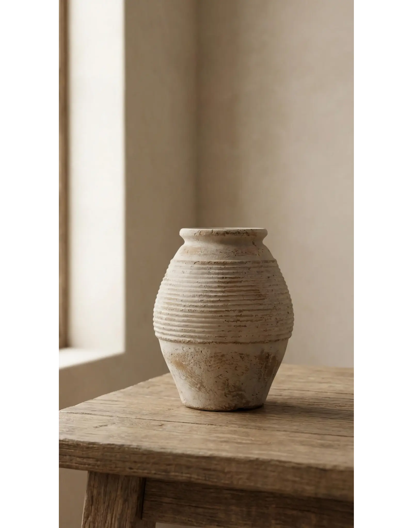 Terracotta Vase, Rustic Vintage Style - Toscana | Large