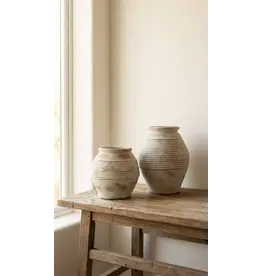 Terracotta Vase, Rustic Vintage Style - Toscana Medium
