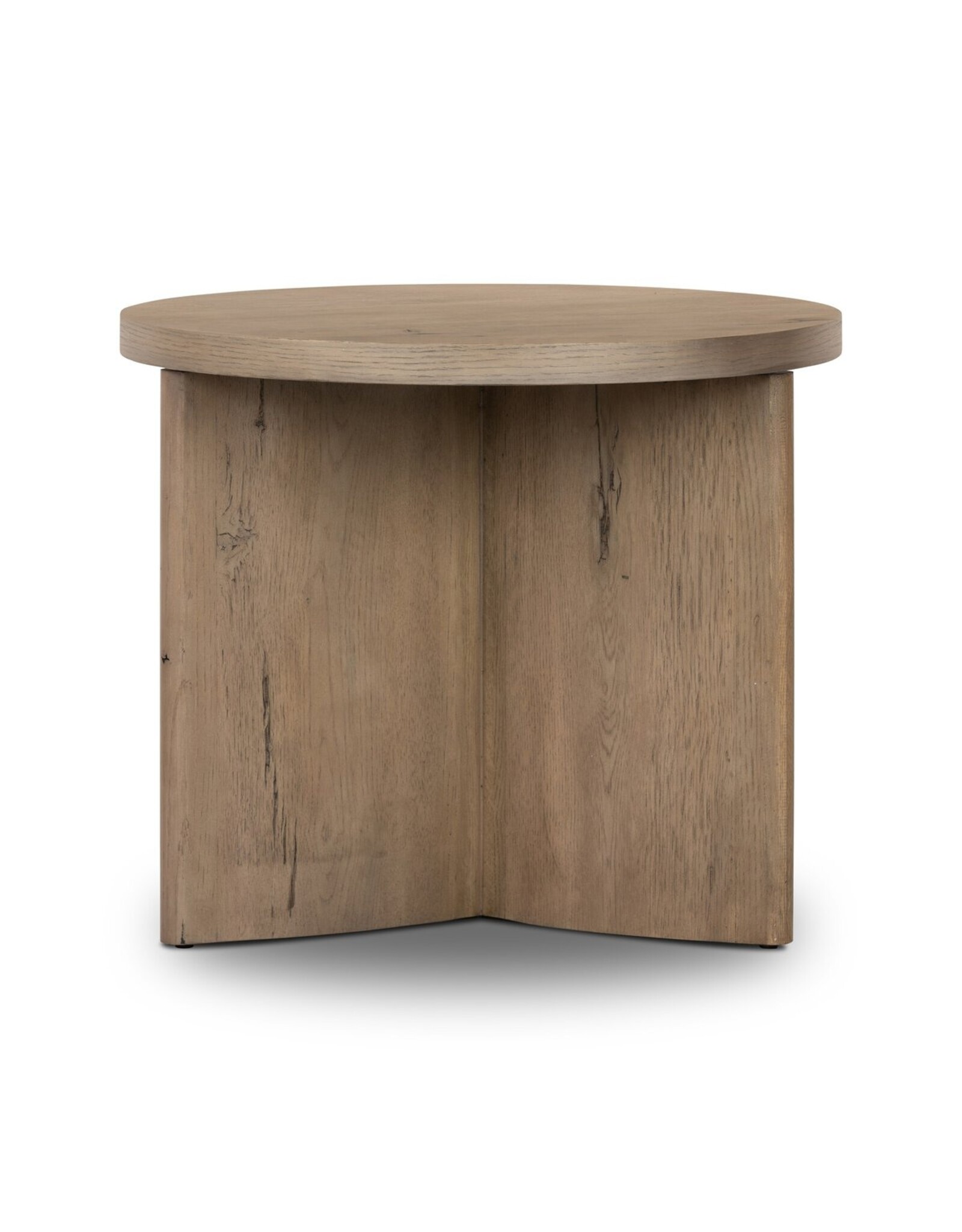 Toli End Table in Rustic Grey