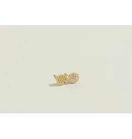 Round Zirconia Earrings