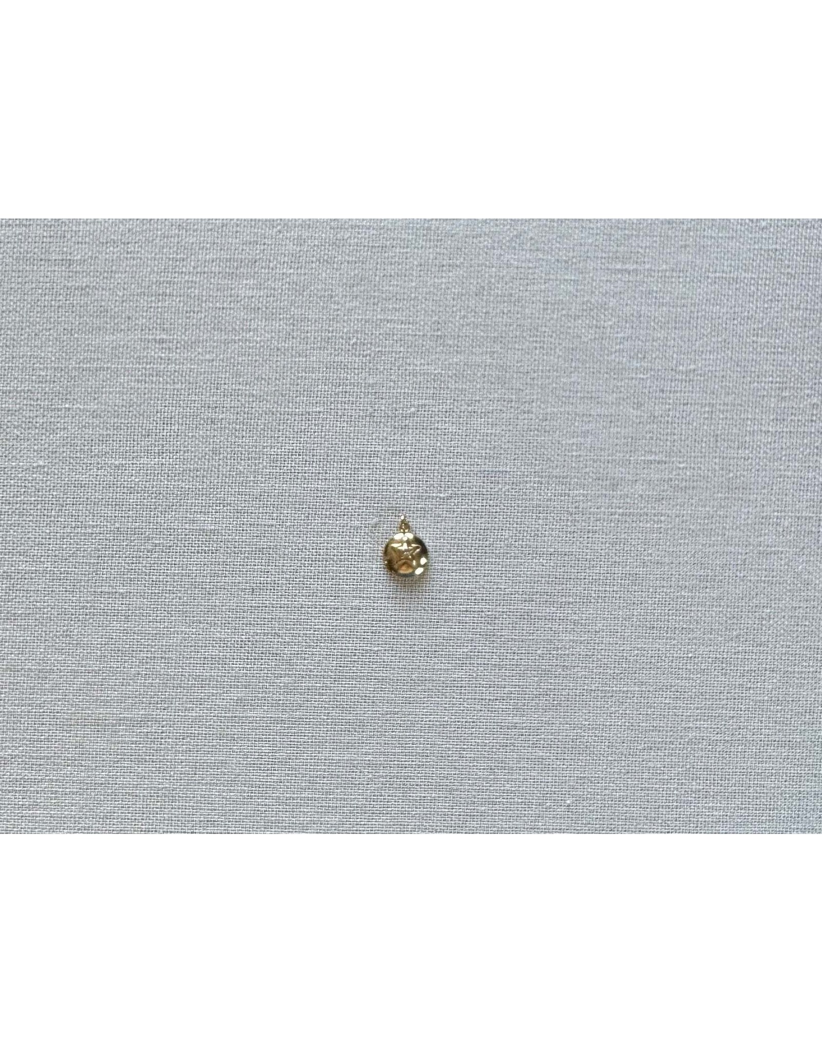 Round Star zirconia Charm Necklace