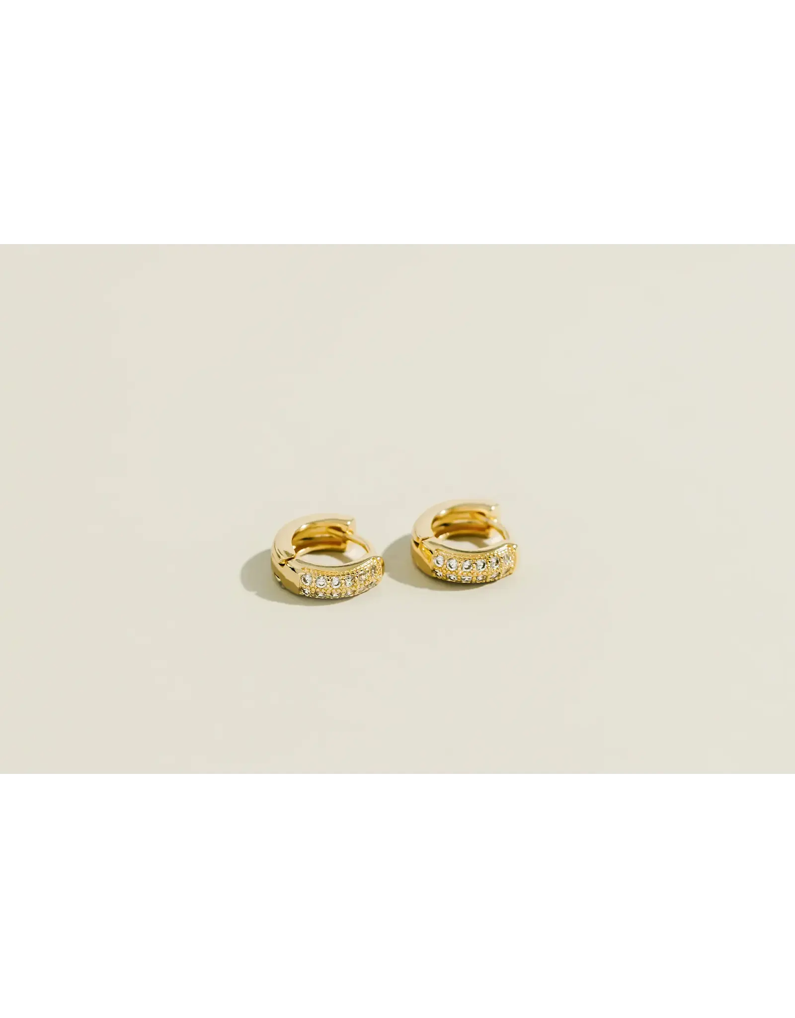 Bold Huggie Hoops, Small