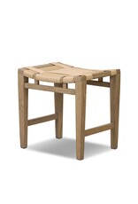 Norma Accent Stool, Natural Paper Cord