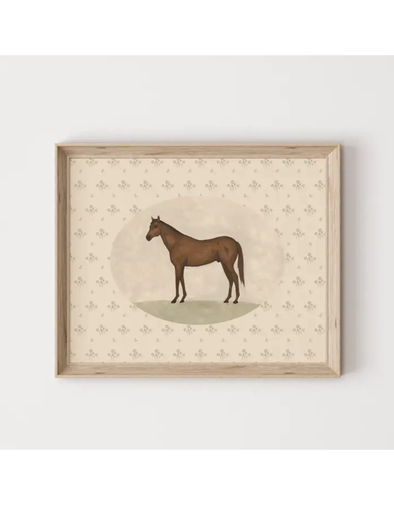 Vintage Horse Art, 11X14