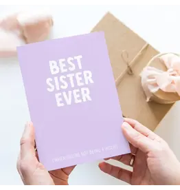 Best Sister Ever Card