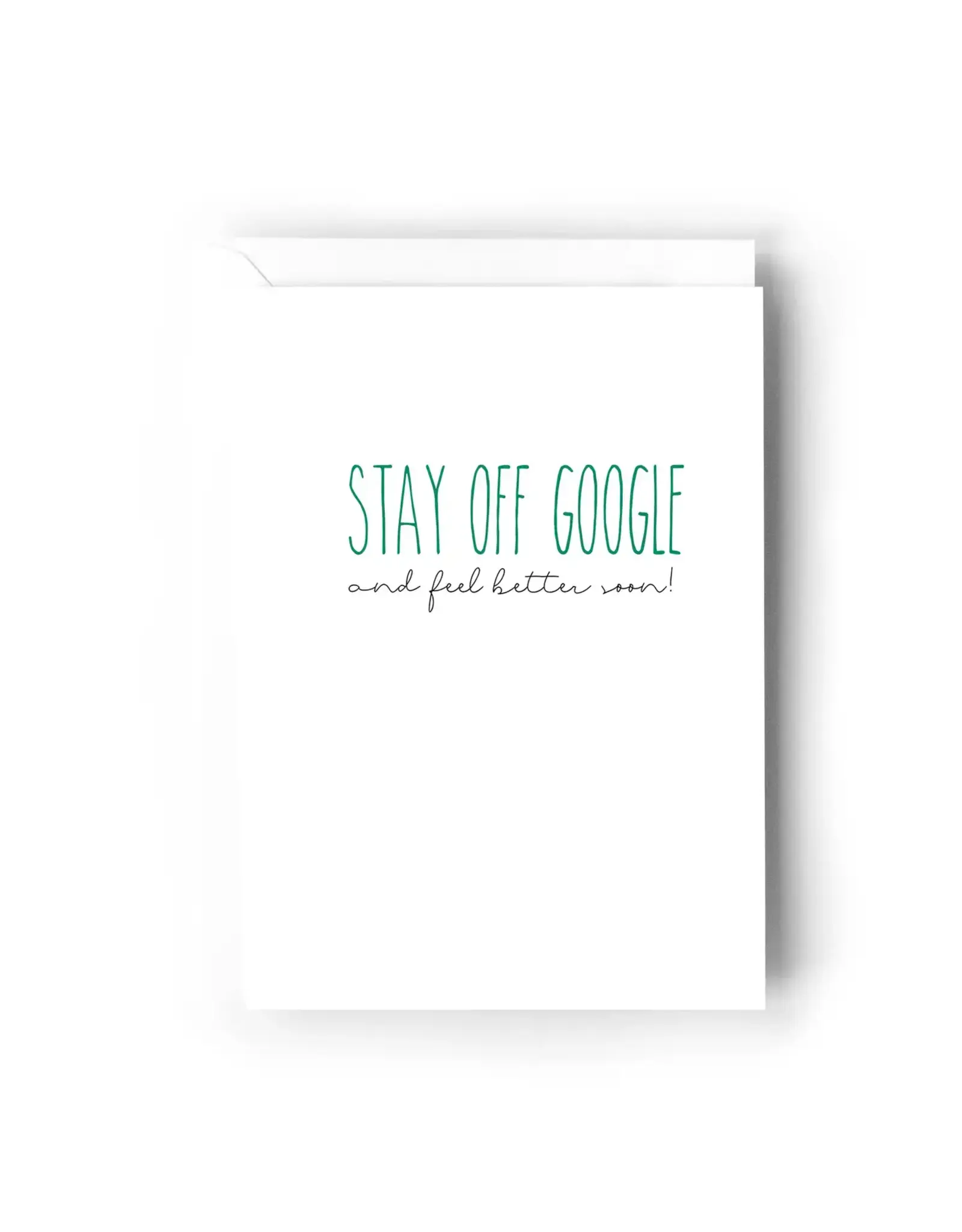 Stay Off Google Card