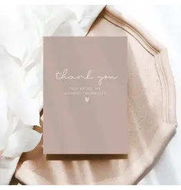 Thank You For Being My Unpaid Therapist Card