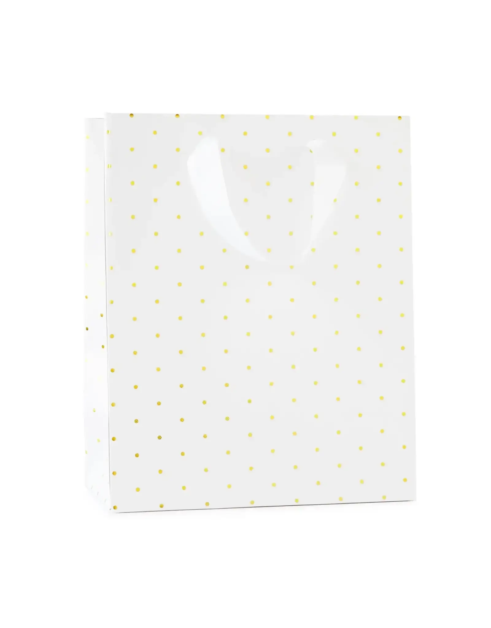 Gold Swiss Dot Gift Bag
