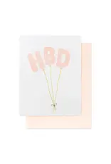 Hbd Balloons Card
