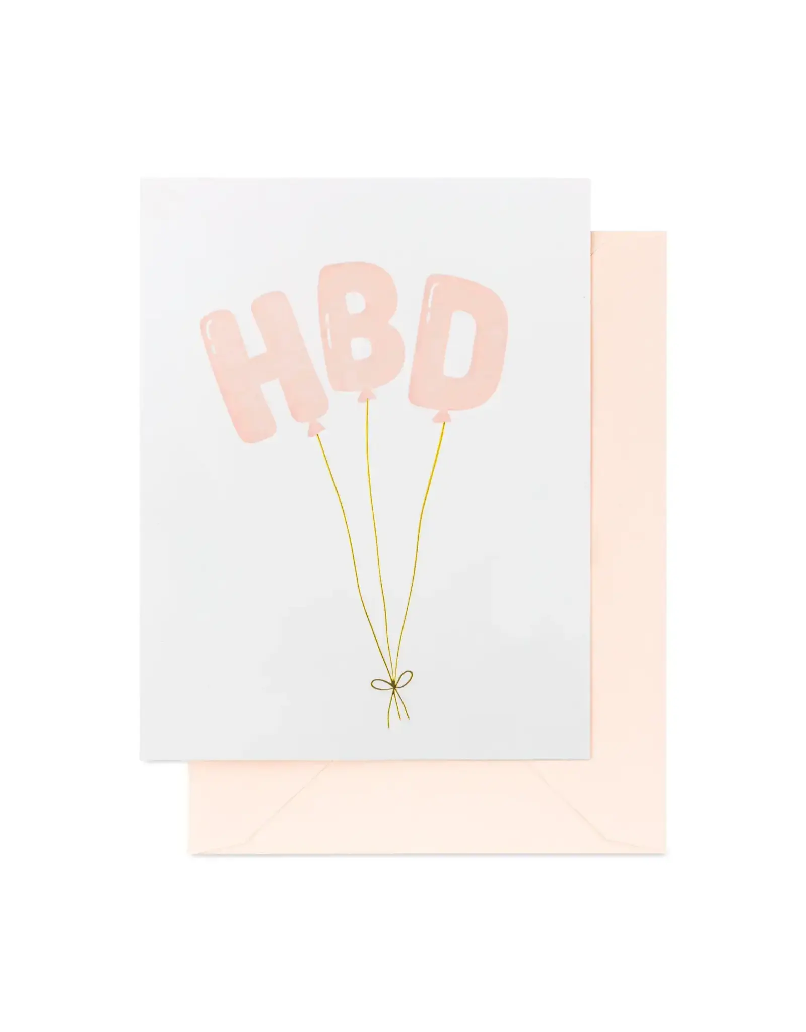 Hbd Balloons Card