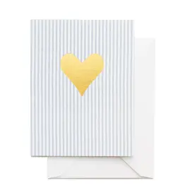 Ticking Stripe Heart