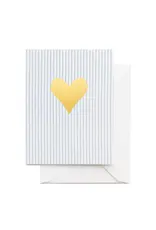 Ticking Stripe Heart