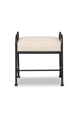 Leona Accent Stool, Yuma Cream