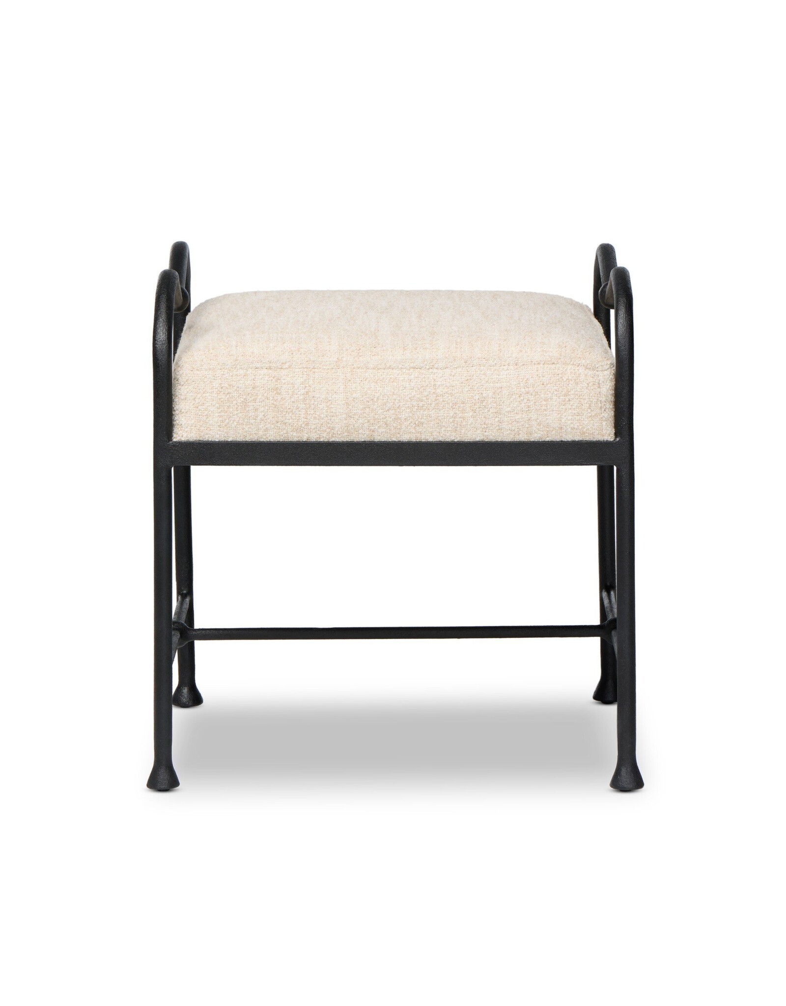 Leona Accent Stool, Yuma Cream