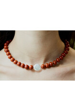 Handknotted Baroque Pearl & Stone Necklace