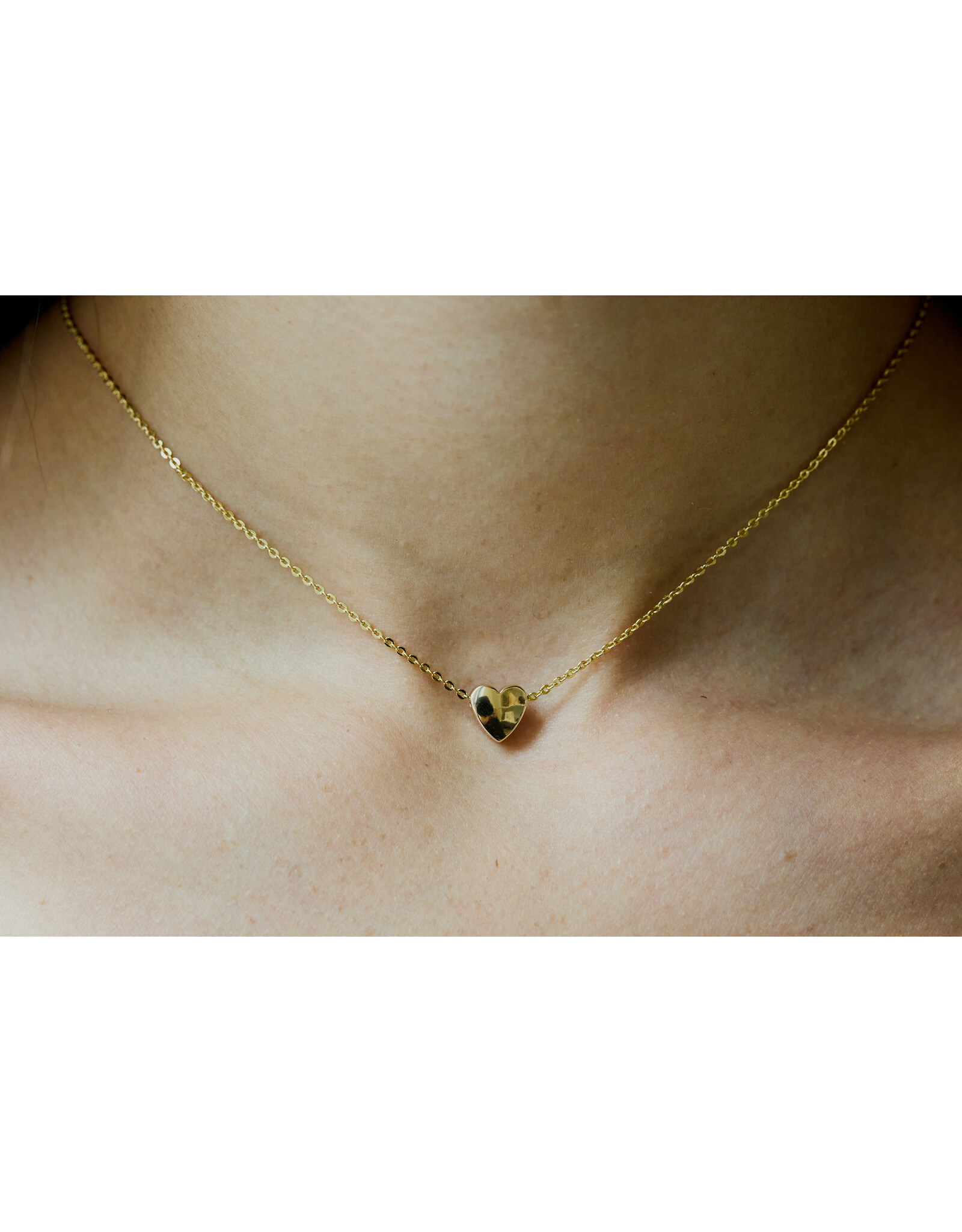 Solid Heart Necklace