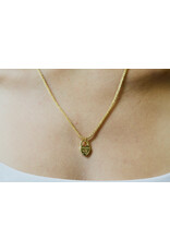 Serpentine Chain + Forever In My Heart Charm