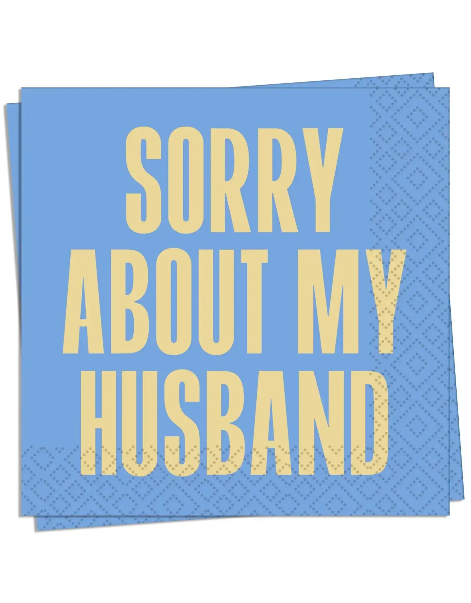Sorry Cocktail Napkin
