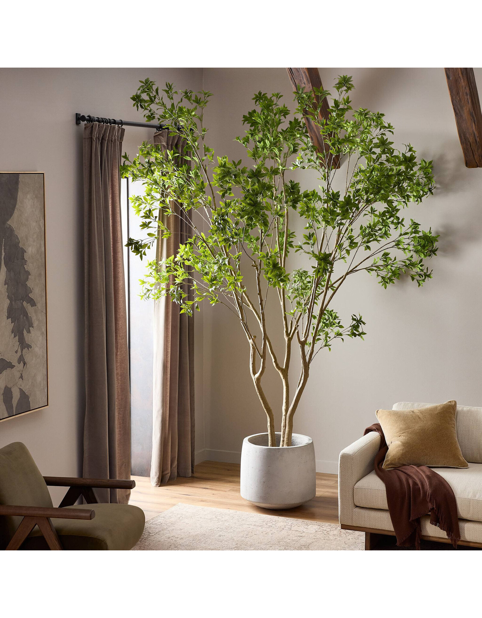 Faux Pieris Tree 9.5 ft