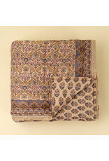 Luna Vine Block Print Quilt, King Size