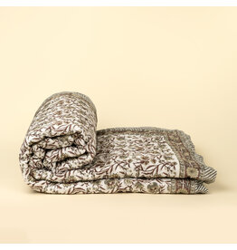 Wild Laurel Block Print Quilt, King Size
