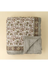 Wild Laurel Block Print Quilt, King Size