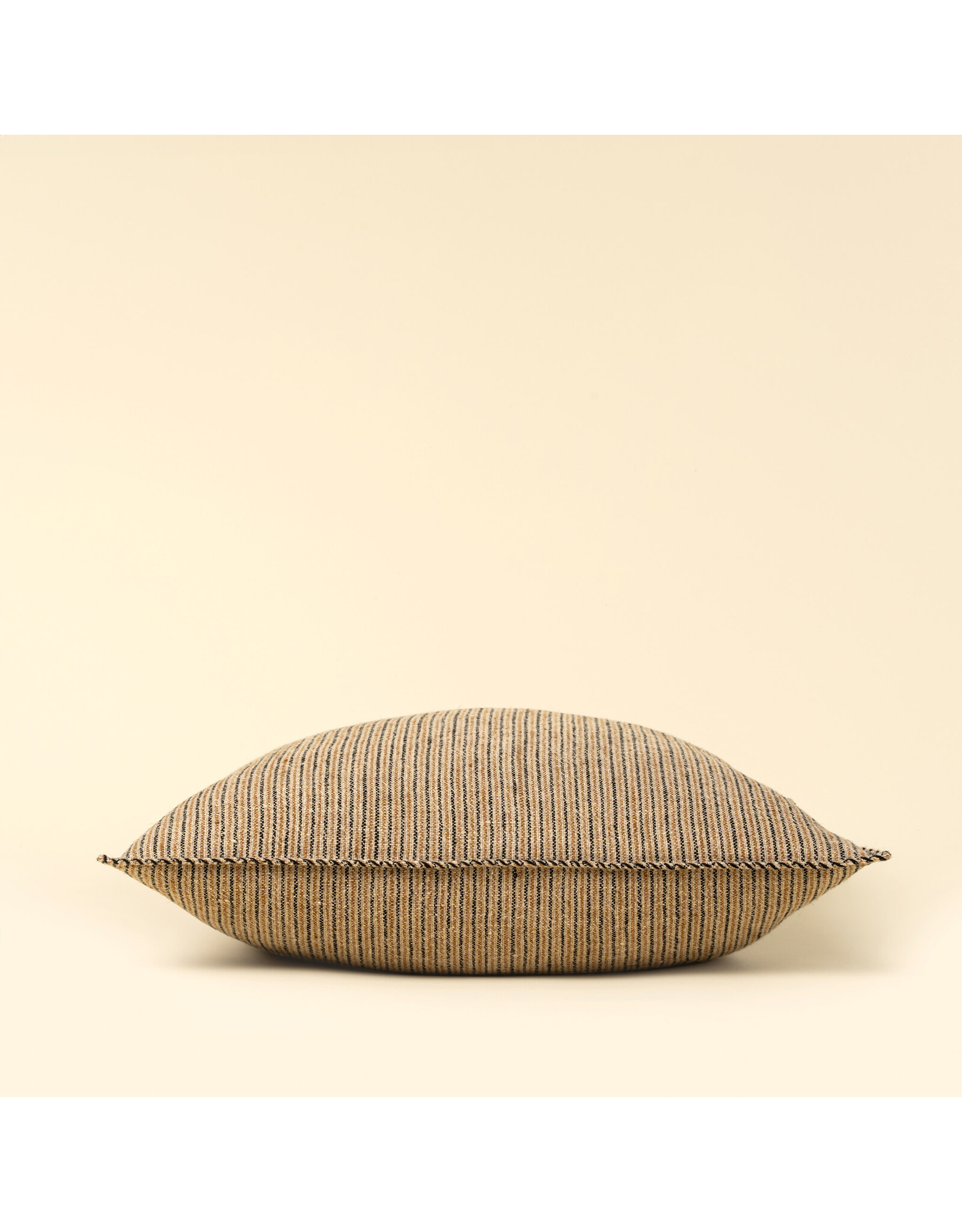 Colmar Stripe Linen Pillow, 20x20