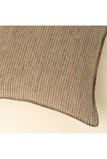 Colmar Stripe Linen Pillow, 20x20