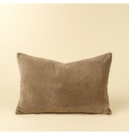 16x24 Vera Luxe Velvet Pillow, Birch