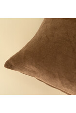 16x24 Vera Luxe Velvet Pillow, Caramel