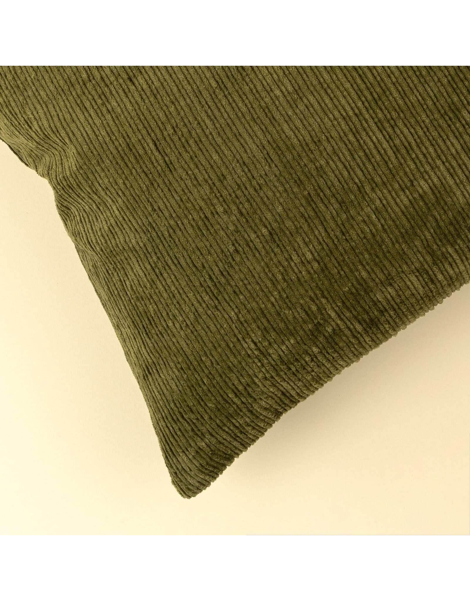 16x24 Wide Wale Corduroy Pillow, Moss