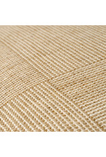 20x20 Patch Weave Linen Pillow, Ivory
