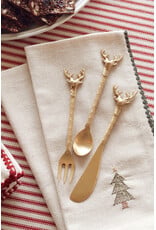 Gilded Stag Cheese Set S/3