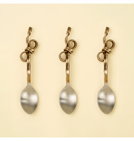 Tied Bow Spoons S/3