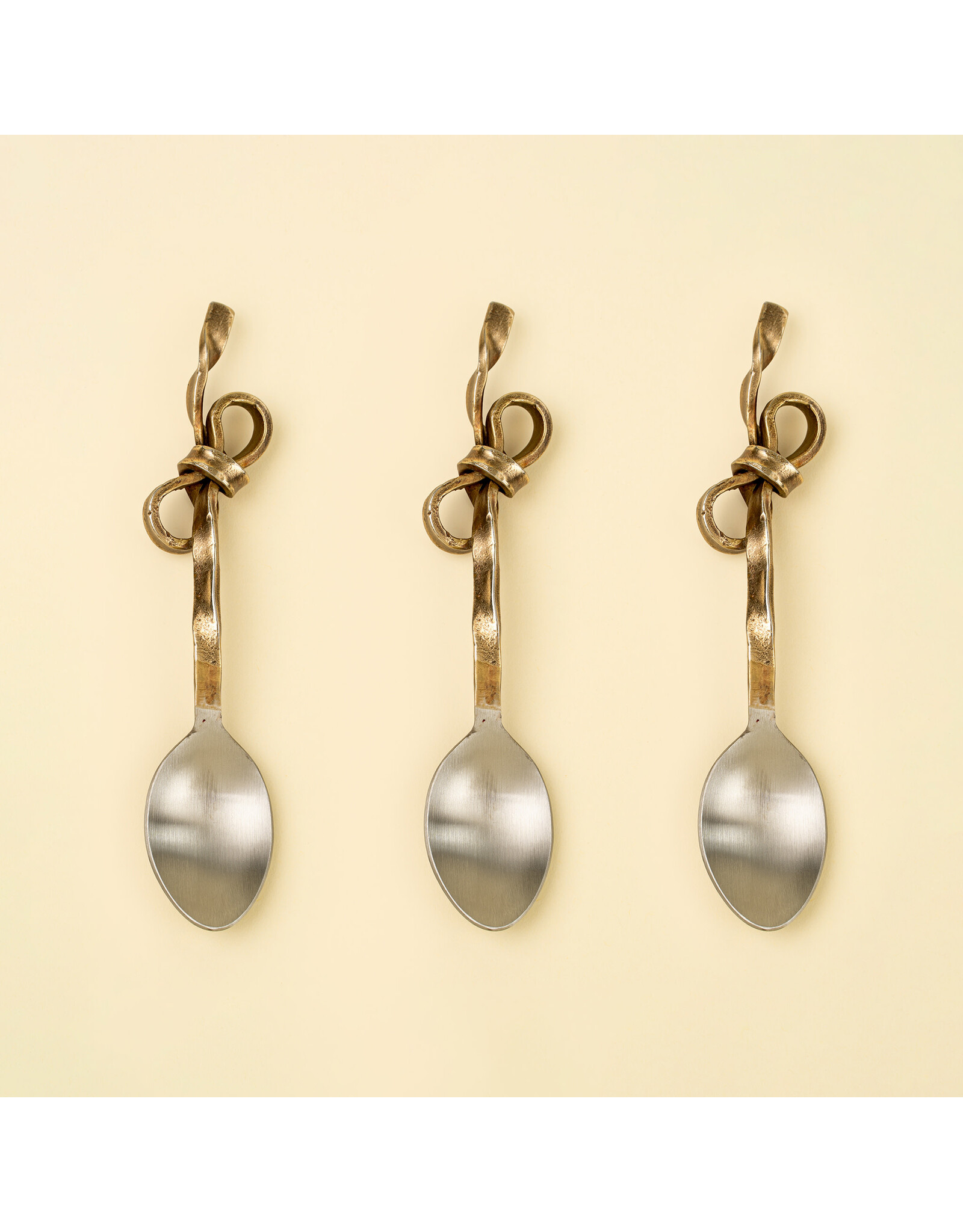 Tied Bow Spoons S/3