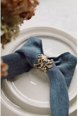 Winterberry Brass Napkin Ring