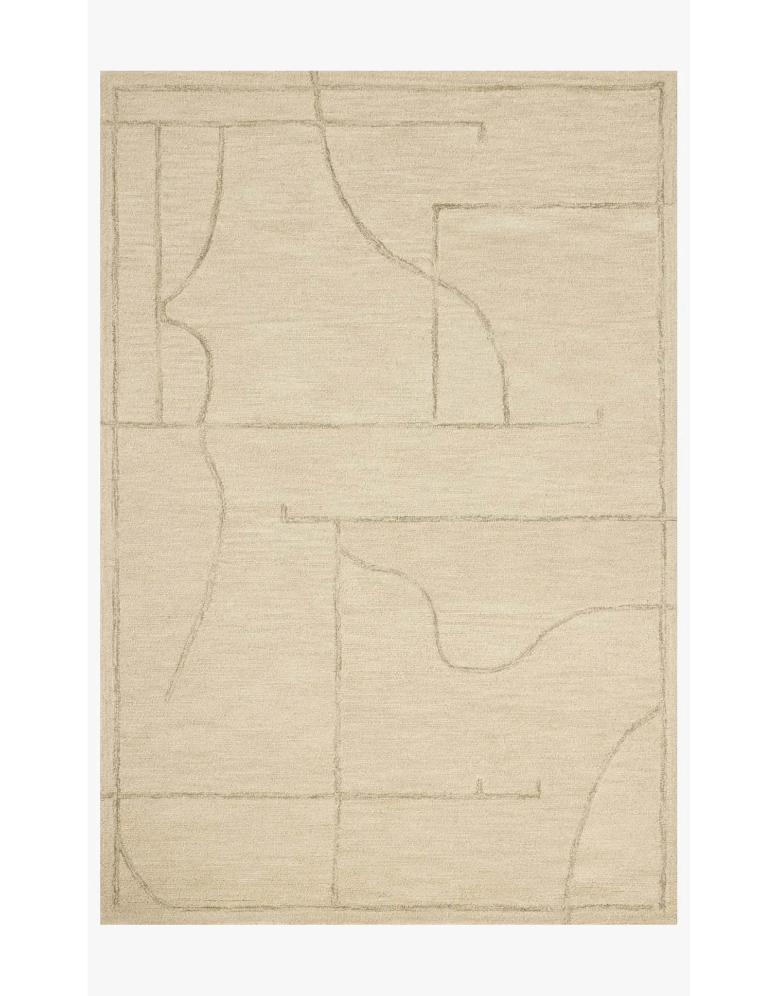Jeremiah Brent × Loloi Rug - BAR-05 - Ivory / Taupe