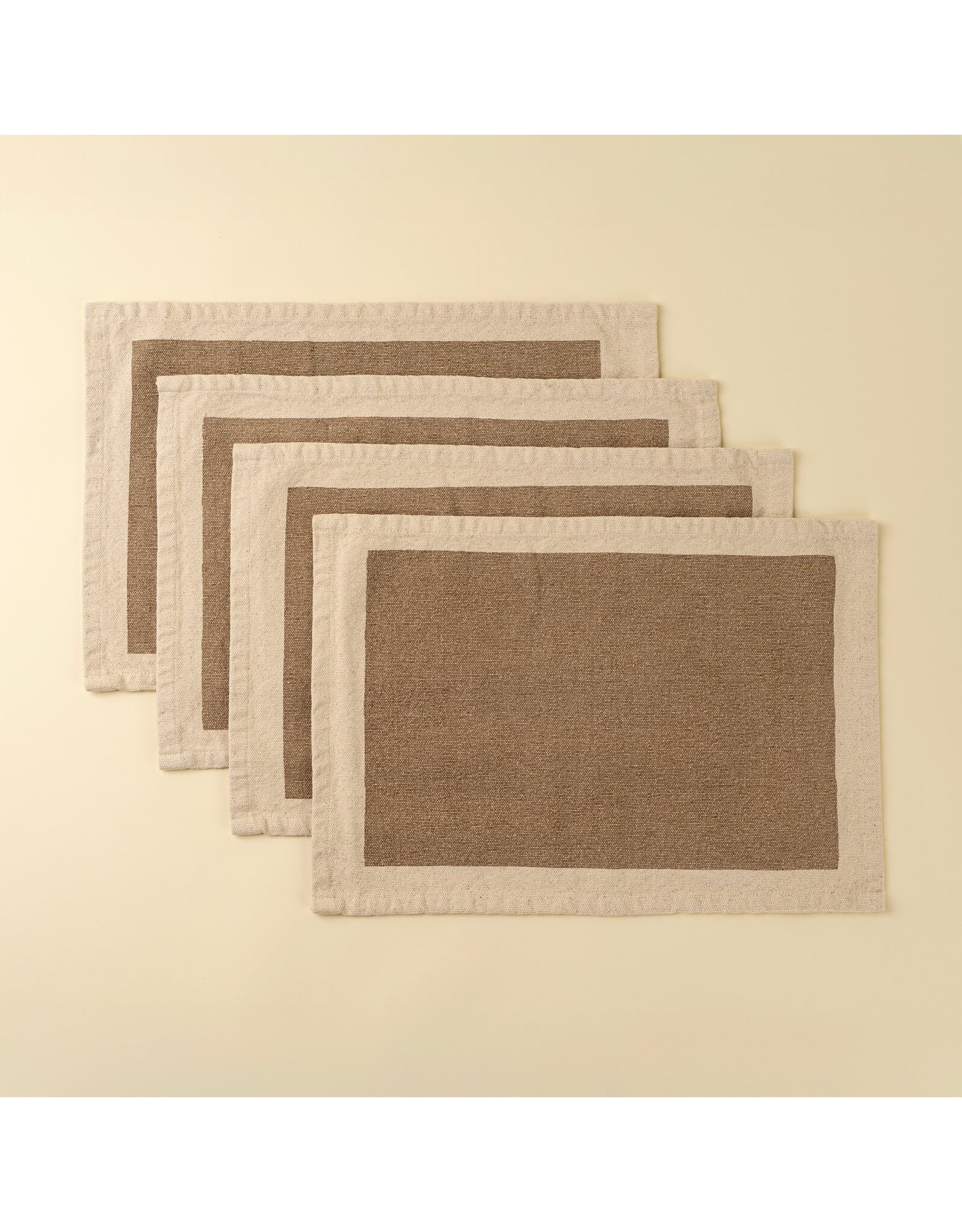 Canvas Placemats S/4, Sand