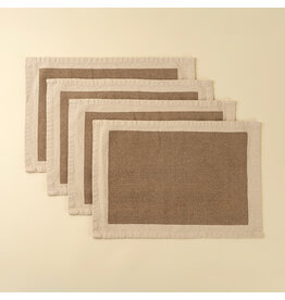 Canvas Placemats S/4, Sand