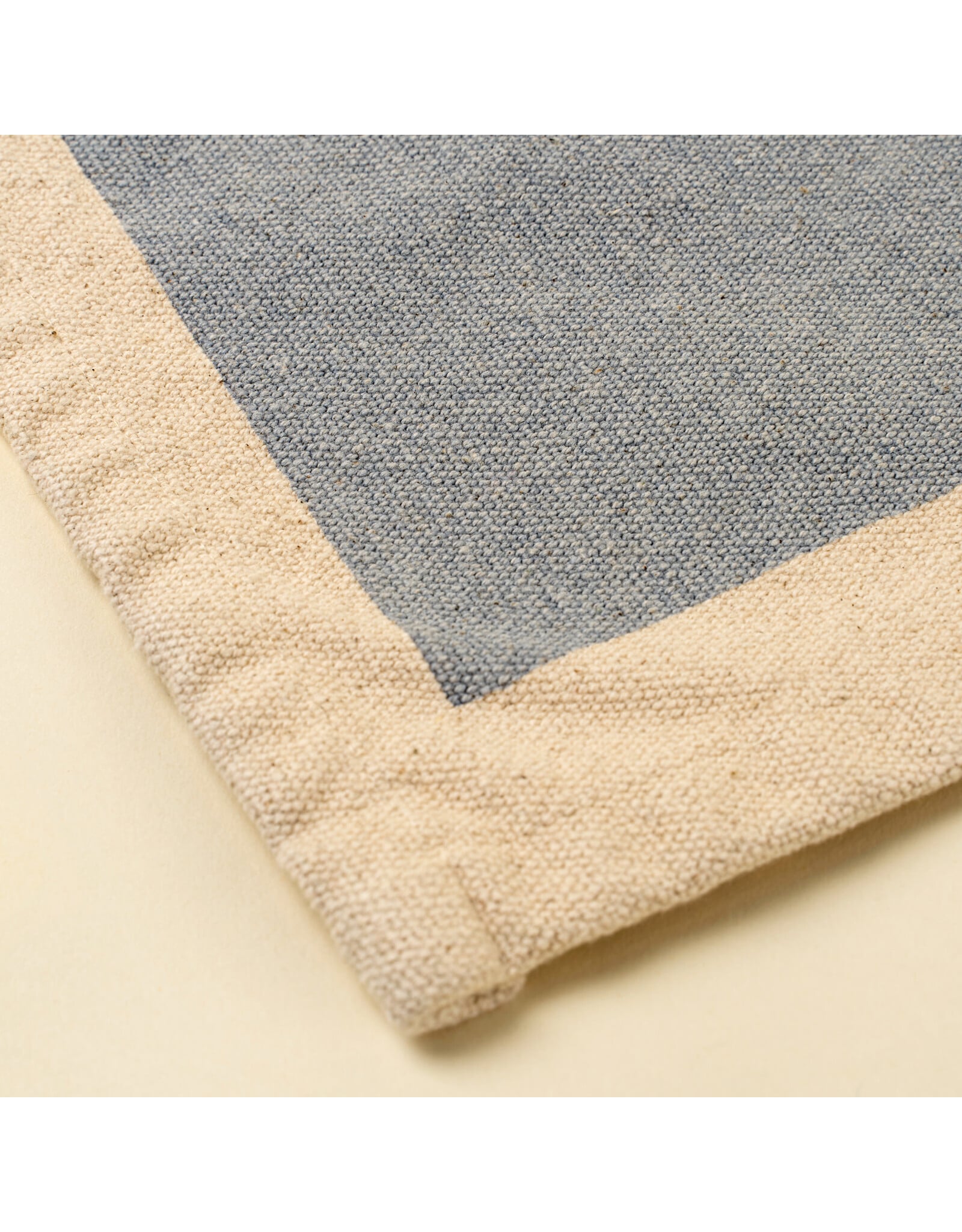 Canvas Placemats S/4, Light Blue
