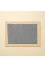 Canvas Placemats S/4, Light Blue